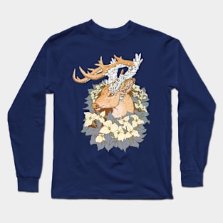 Non-typical Blue Quartz Buck Long Sleeve T-Shirt